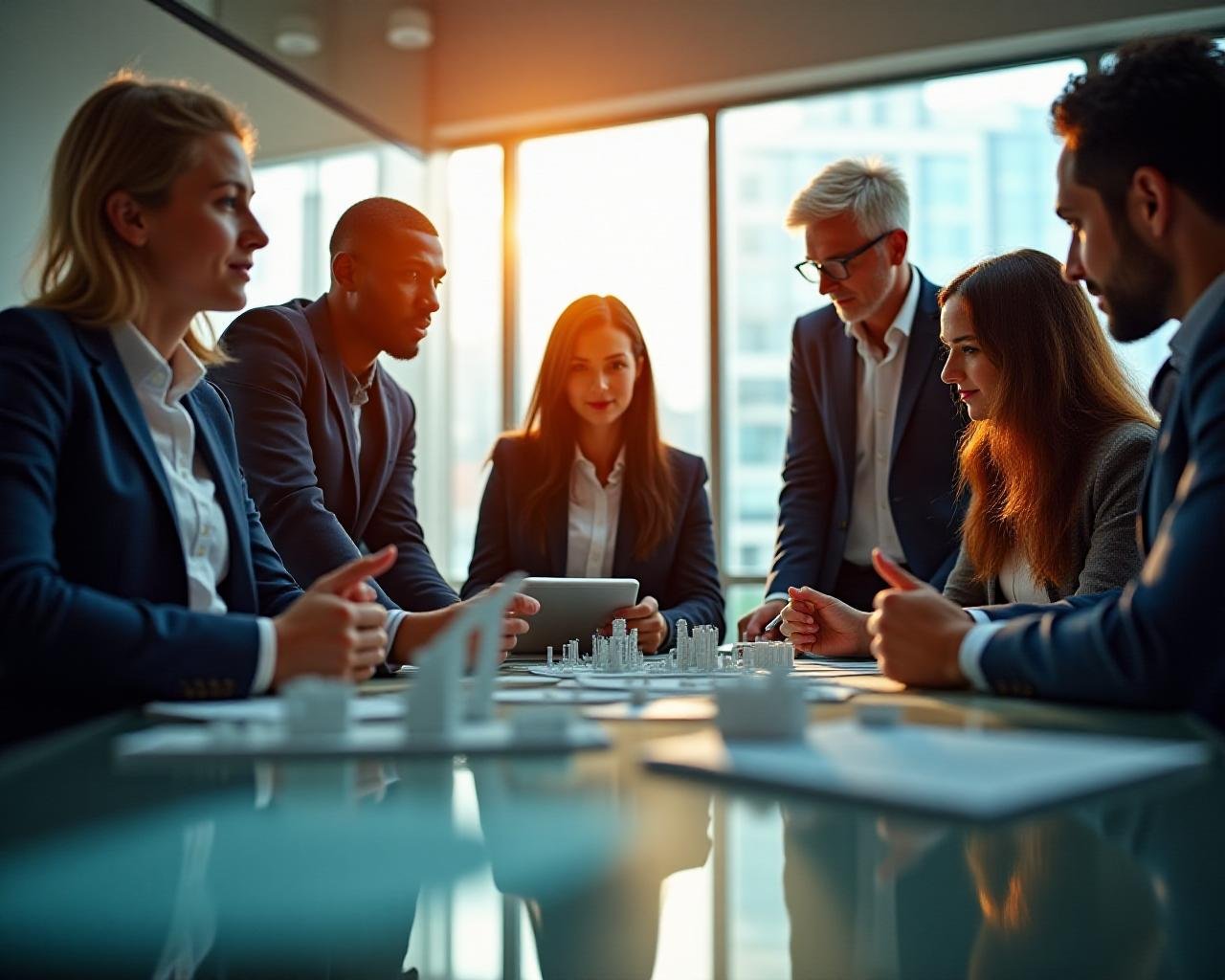 Strategic Planning session in a modern Johannesburg office